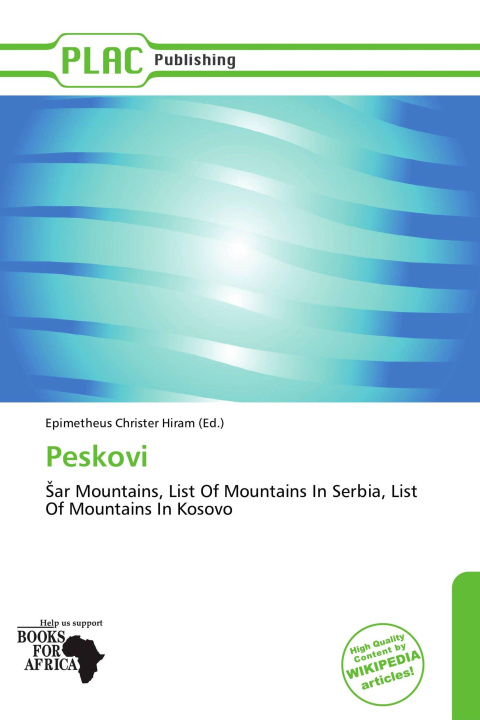 Libro Peskovi 