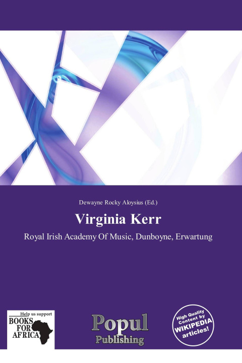 Buch Virginia Kerr 