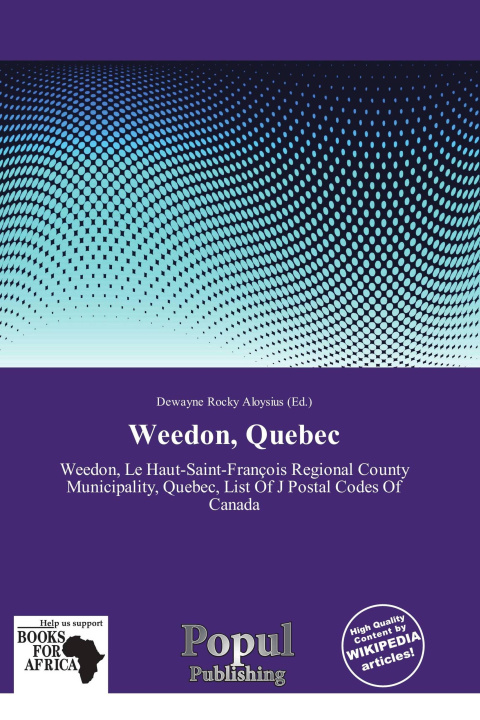 Książka Weedon, Quebec 