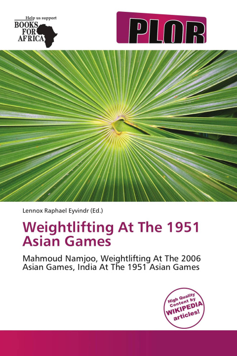 Libro Weightlifting At The 1951 Asian Games 