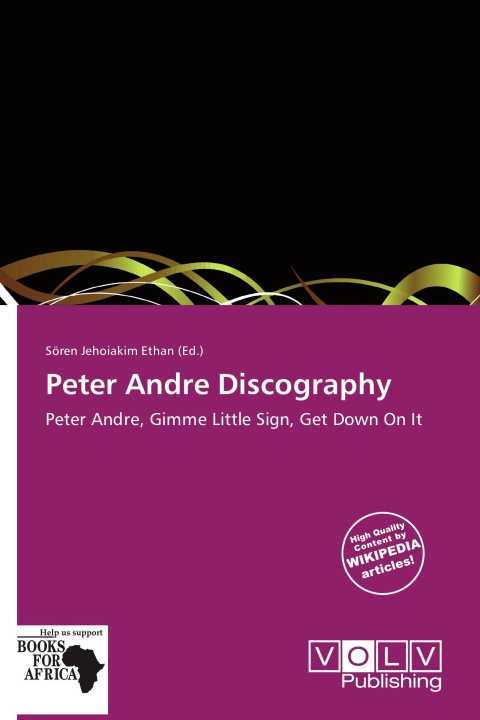 Książka Peter Andre Discography 