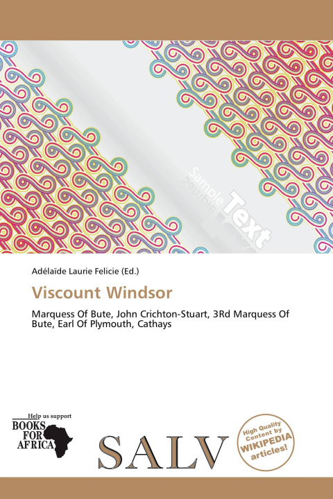 Libro Viscount Windsor 