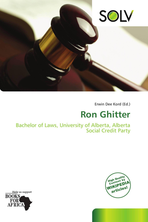Buch Ron Ghitter 