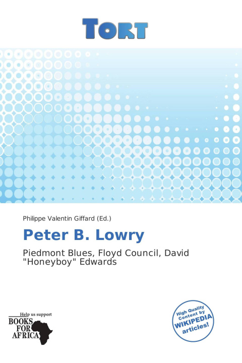 Książka Peter B. Lowry 