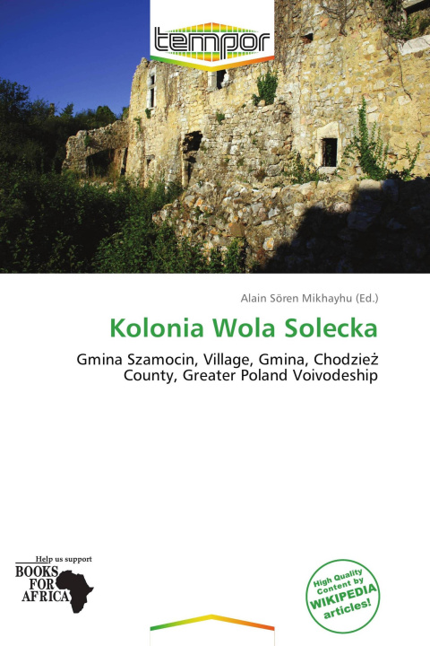 Buch Kolonia Wola Solecka 
