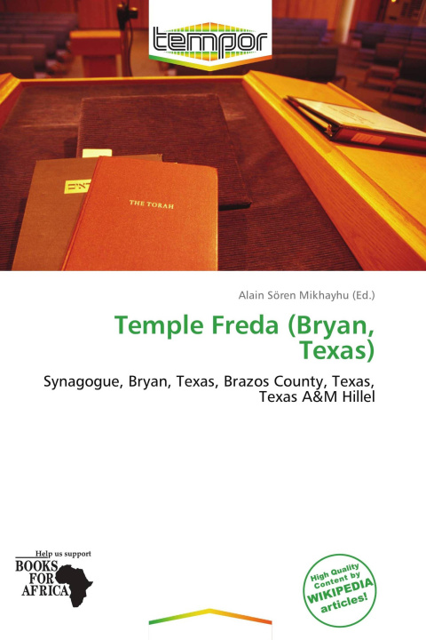Książka Temple Freda (Bryan, Texas) 