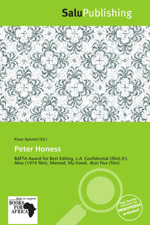 Książka Peter Honess 
