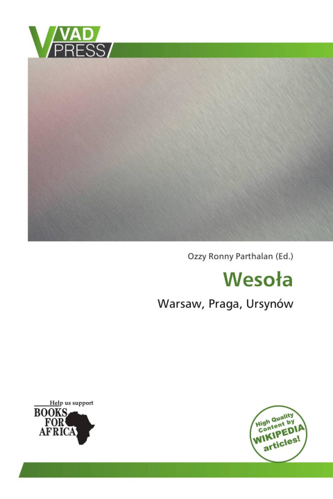 Książka Weso¿a 