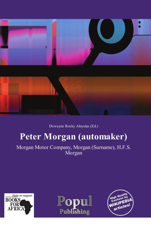 Buch Peter Morgan (automaker) 