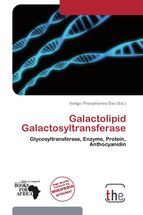 Książka Galactolipid Galactosyltransferase 