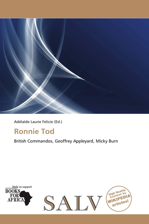 Libro Ronnie Tod 