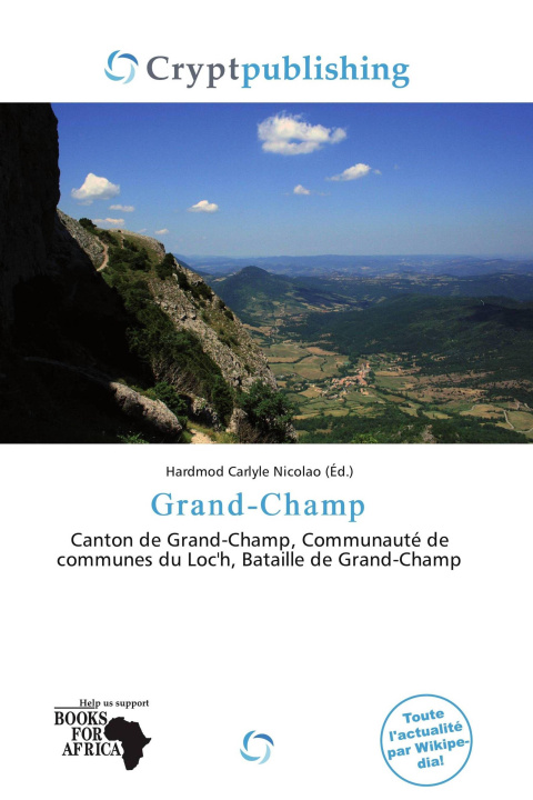 Buch Grand-Champ 