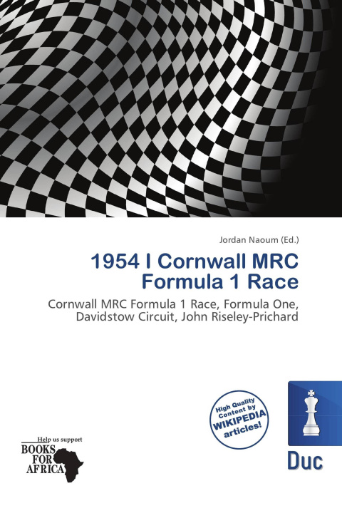 Książka 1954 I Cornwall MRC Formula 1 Race 