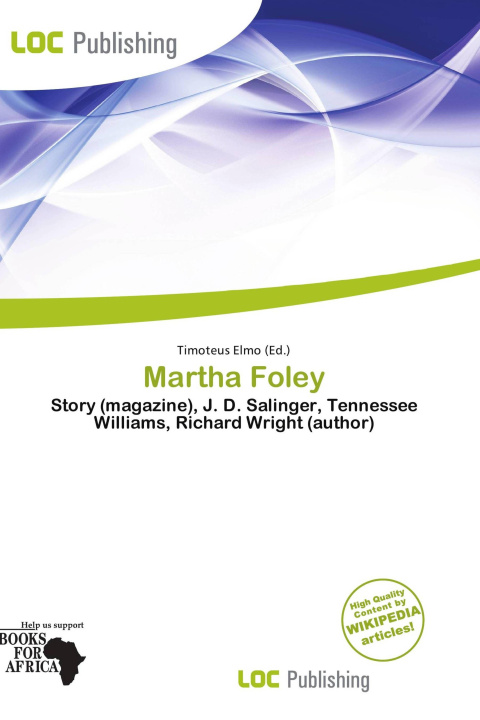 Libro Martha Foley 