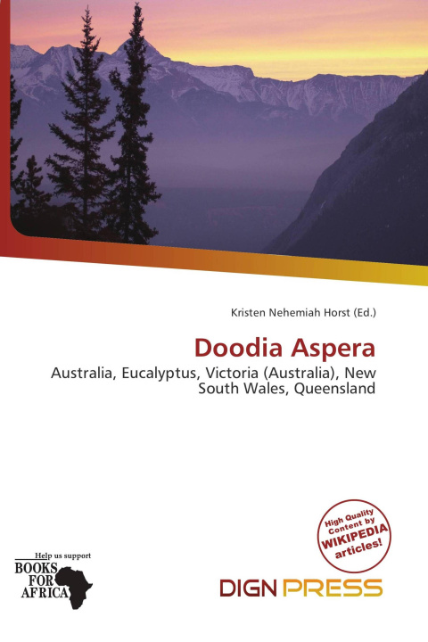 Buch Doodia Aspera 