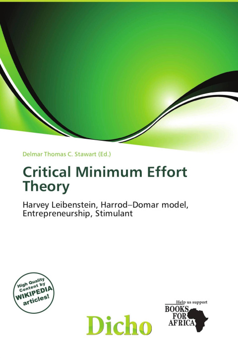 Libro Critical Minimum Effort Theory 