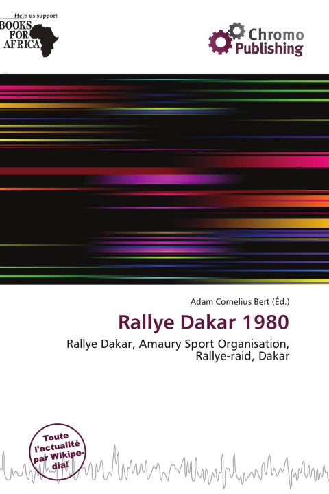 Book Rallye Dakar 1980 