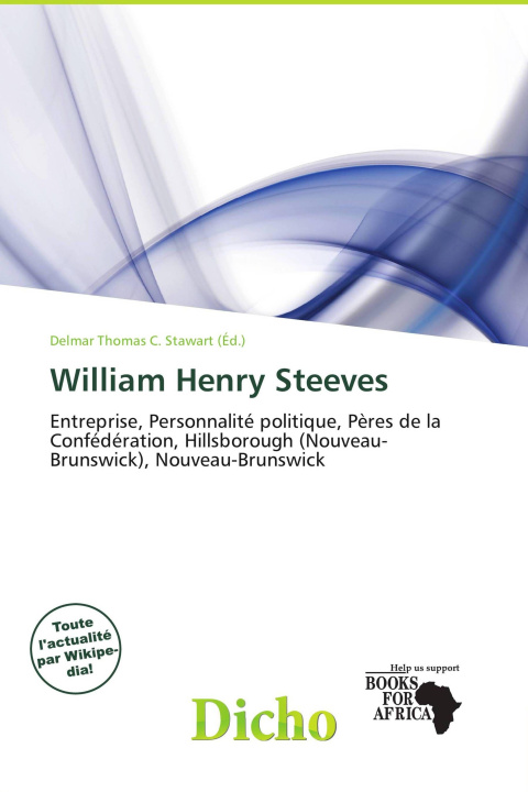 Libro William Henry Steeves 