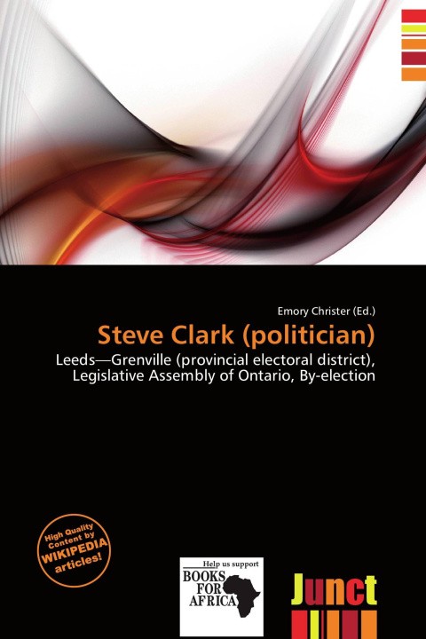 Książka Steve Clark (politician) 