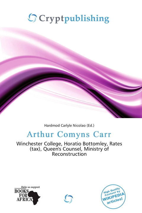 Libro Arthur Comyns Carr 