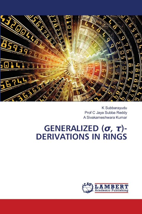 Książka GENERALIZED (σ, τ)-DERIVATIONS IN RINGS K Subbarayudu
