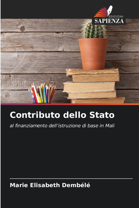 Libro Contributo dello Stato Marie Elisabeth Dembélé