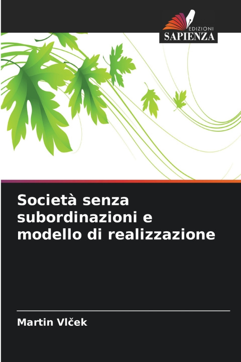 Buch Società senza subordinazioni e modello di realizzazione Martin Vlcek