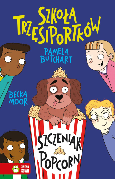 Libro Szczeniak Popcorn. Szkoła Trzęsiportków Pamela Butchart