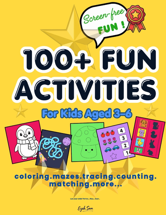 Książka 100+ FUN ACTIVITIES Ezeh San