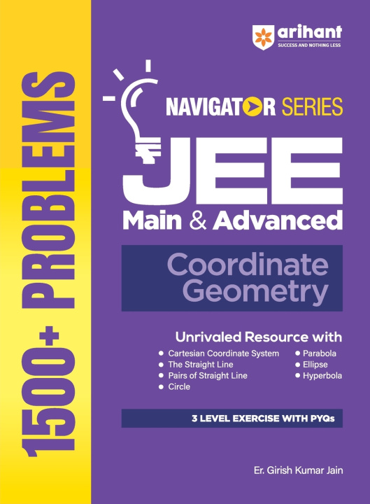 Libro Navigator Series JEE Main & Advanced Coordinate Geometry Er. Girish Kumar Jain