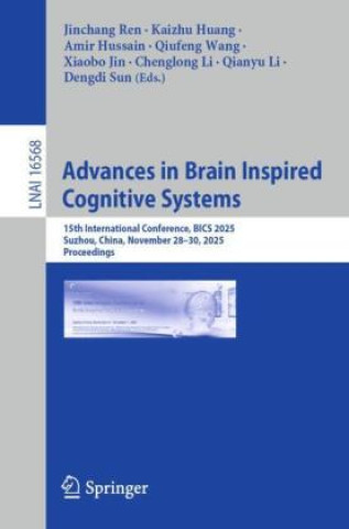 Buch Advances in Brain Inspired Cognitive Systems Jinchang Ren