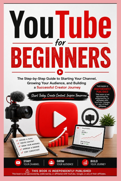 Kniha YouTube for Beginners Sydney Greyfield