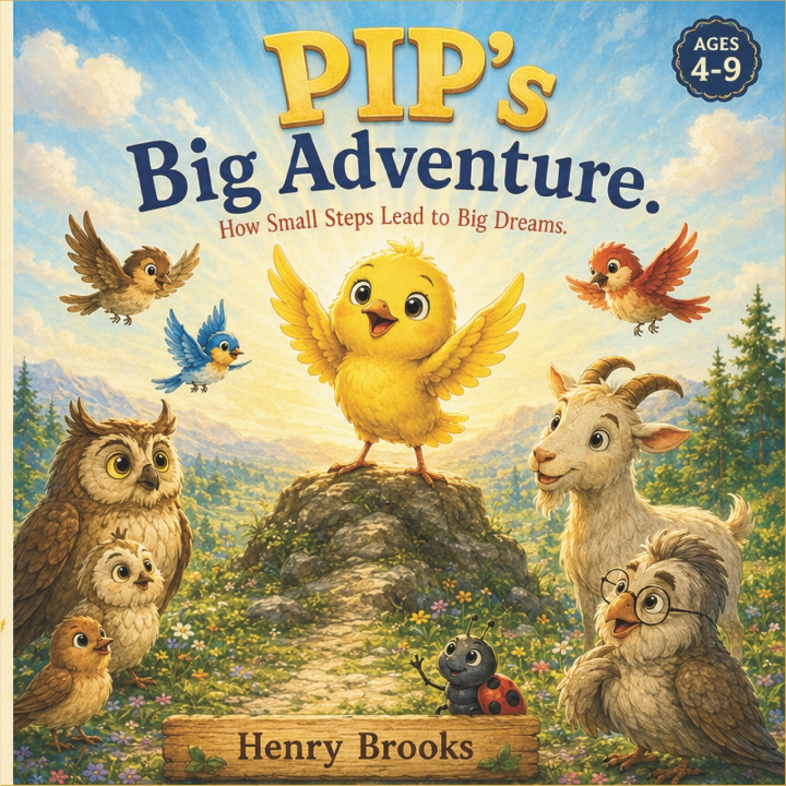 Book Pip's Big Adventure Henry Brooks