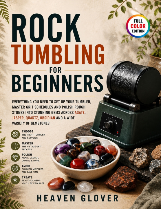 Boek Rock Tumbling for Beginners Heaven Glover