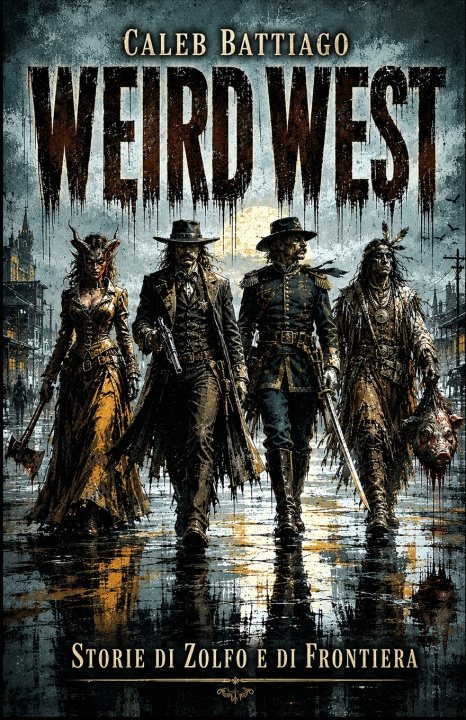 Book WEIRD WEST Alessandro Manzetti