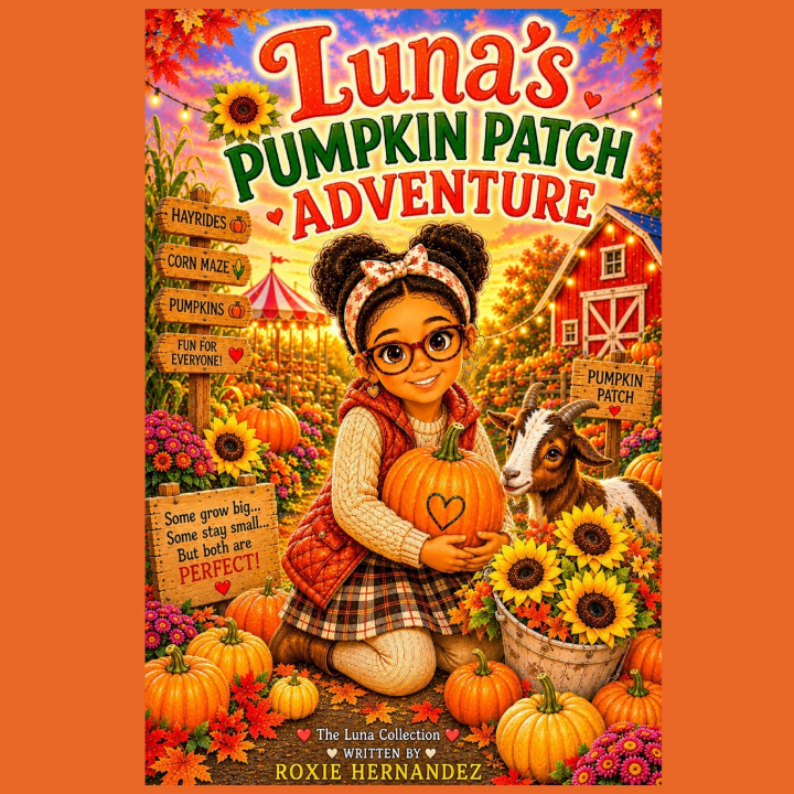 Boek Luna Pumpkin Patch Adventure Roxie Hernandez