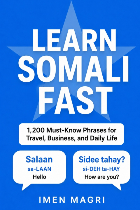 Βιβλίο Learn Somali Fast Imen Magri