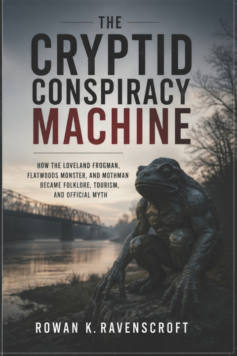 Boek The Cryptid Conspiracy Machine Rowan K. Ravenscroft