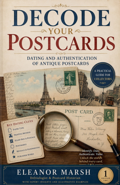 Boek Decode Your Postcards Eleanor Marsh