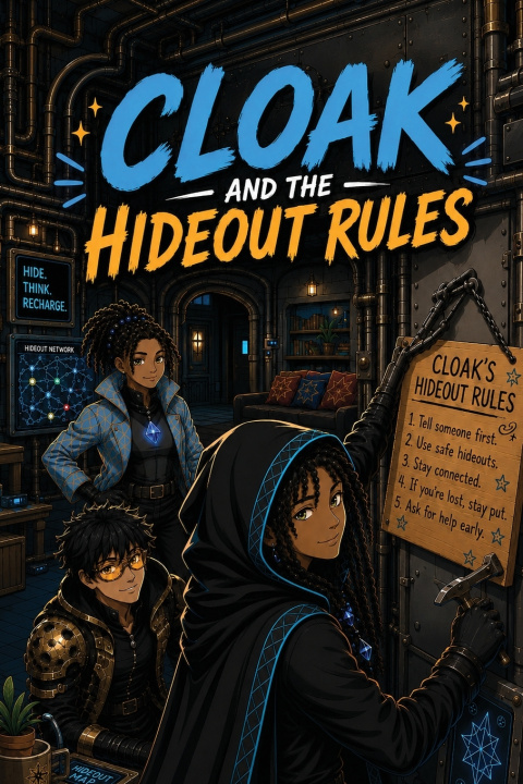 Boek Cloak and the Hideout Rules Peltier