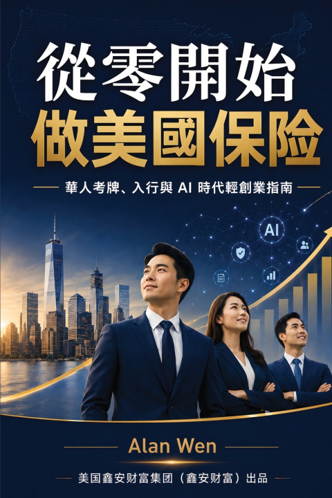 Knjiga 從零開始做美國保險 Alan Wen