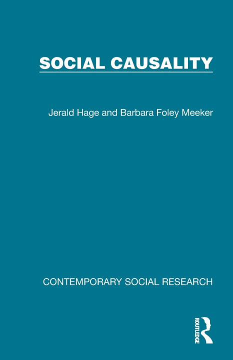 Kniha Social Causality Jerald Hage