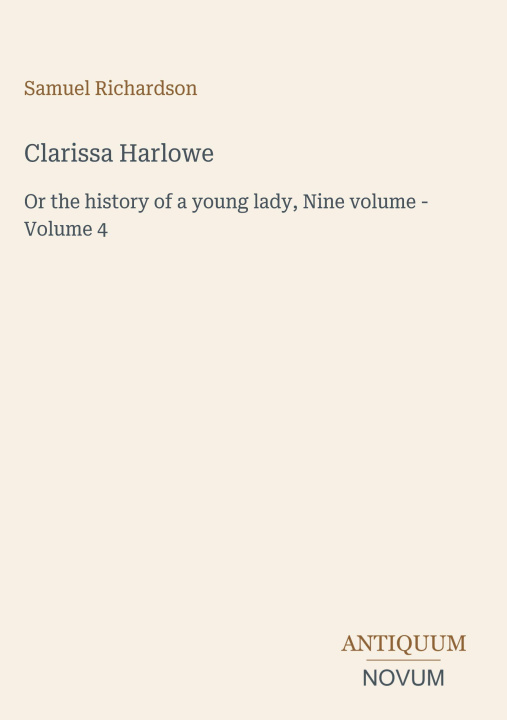 Carte Clarissa Harlowe 