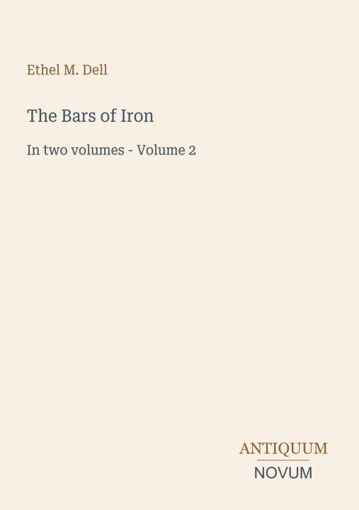 Kniha The Bars of Iron 