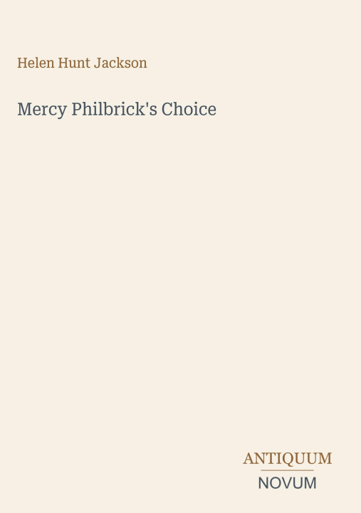 Carte Mercy Philbrick's Choice 