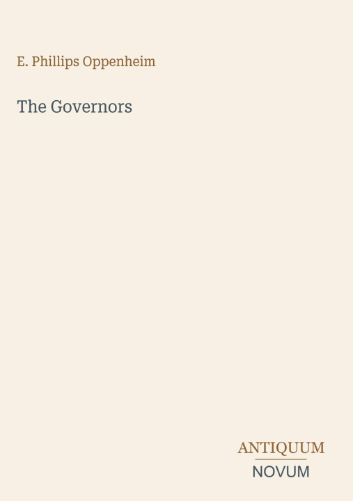 Knjiga The Governors 
