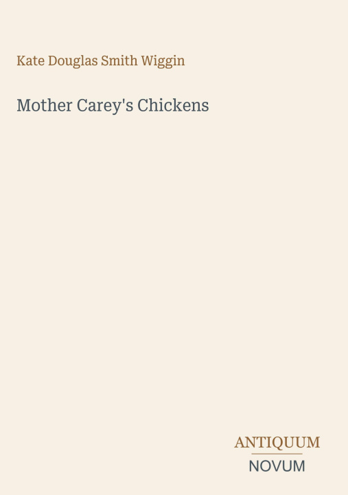 Boek Mother Carey's Chickens 