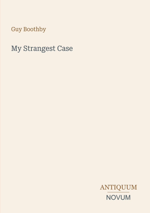 Kniha My Strangest Case 