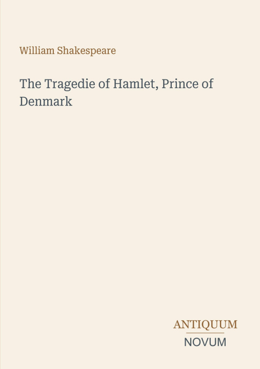 Libro The Tragedie of Hamlet, Prince of Denmark 