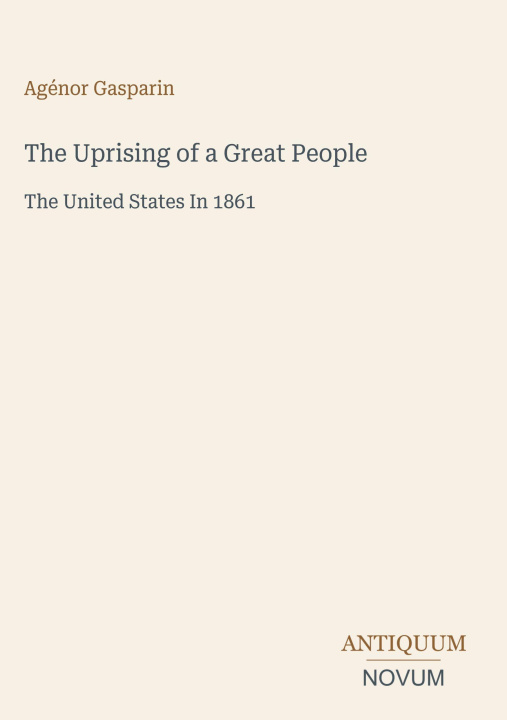 Könyv The Uprising of a Great People 